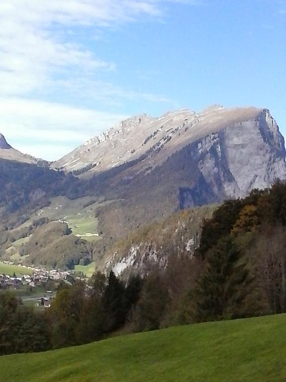 ホテル Haus Sonnseite Au (Vorarlberg) エクステリア 写真